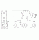 Exhaust Elbow - Alternative Dry Joint 14° - Mercruiser V6-4.3L / V8-5.0, 5.7, 6.2L - 864591T02 - MC-20-864591 - 51148 - GLM